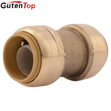 GutenTop Sharkbite chumbo acesso rápido de encaixe de latão Push Fit Fittings